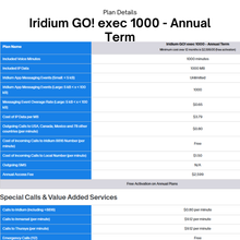Load image into Gallery viewer, Iridium GO! exec Plan: 1000-Annual Term