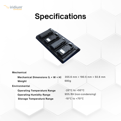 SatStation Four Bay Charger Iridium 9555 for Efficient Device Charging