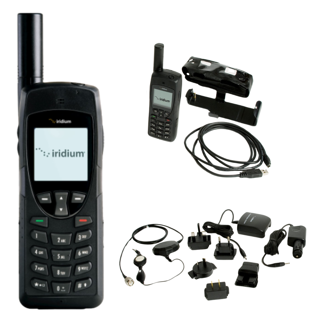 Iridium 9555 Satellite Phone: Global Coverage, Voice, Text, Data