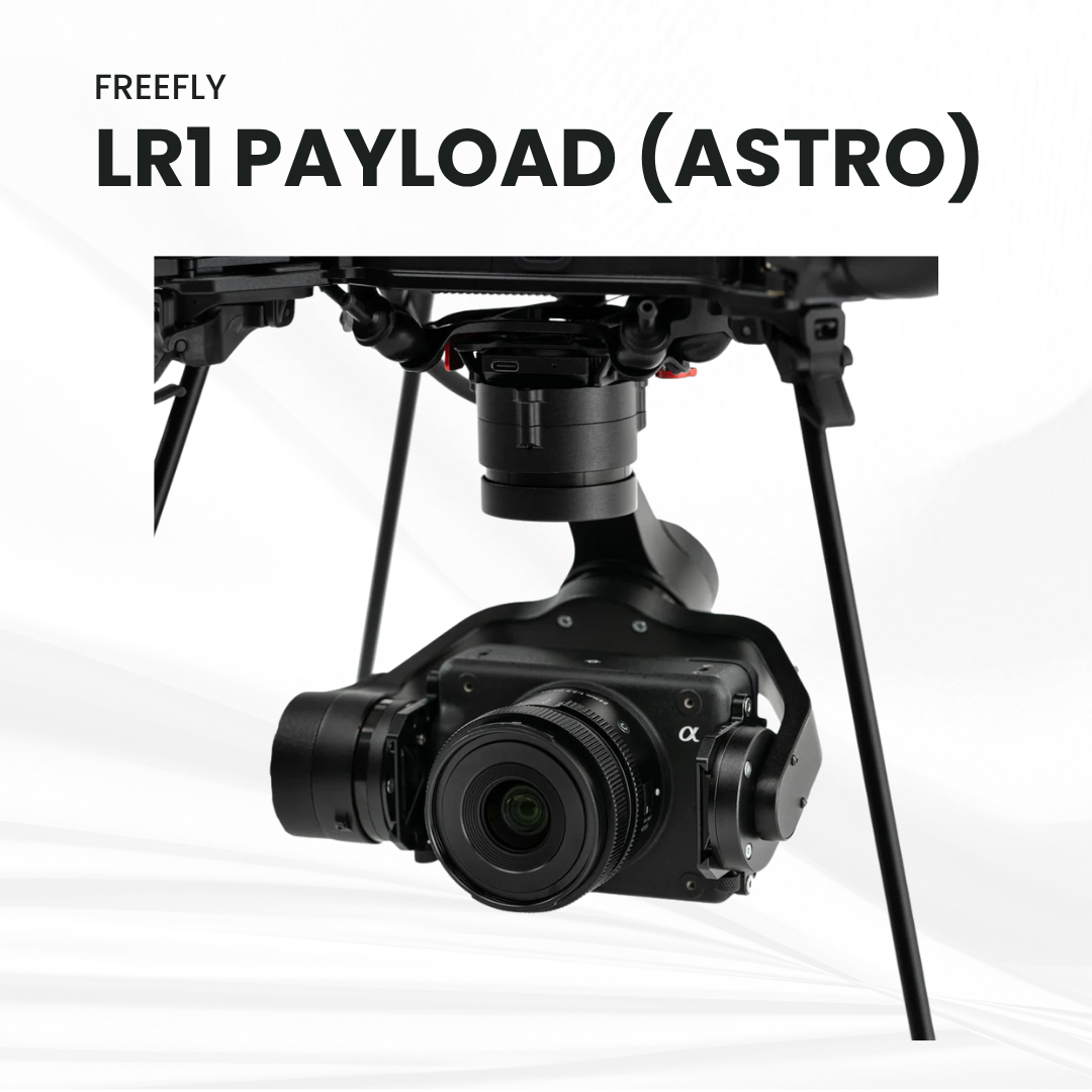 Freefly Astro LR1 Mapping Camera 61MP High-Resolution with 24mm Lens Payload