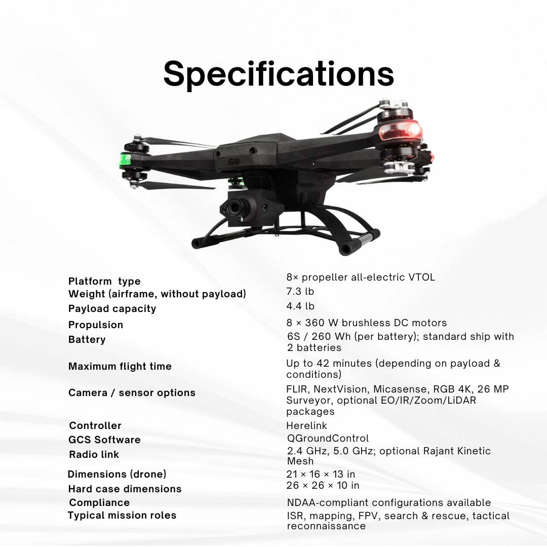 xCraft MATRIX SE V2 UAS