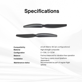 xCraft Matrix SE Extra Propellers