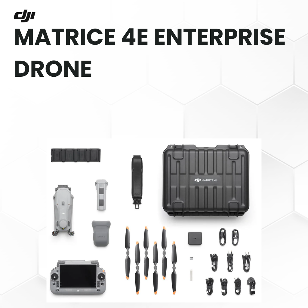 DJI Matrice 4E Enterprise Drone: Advanced Multi-Sensor Geospatial Mapping & Surveying