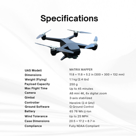 xCraft MATRIX 3 UAS Package