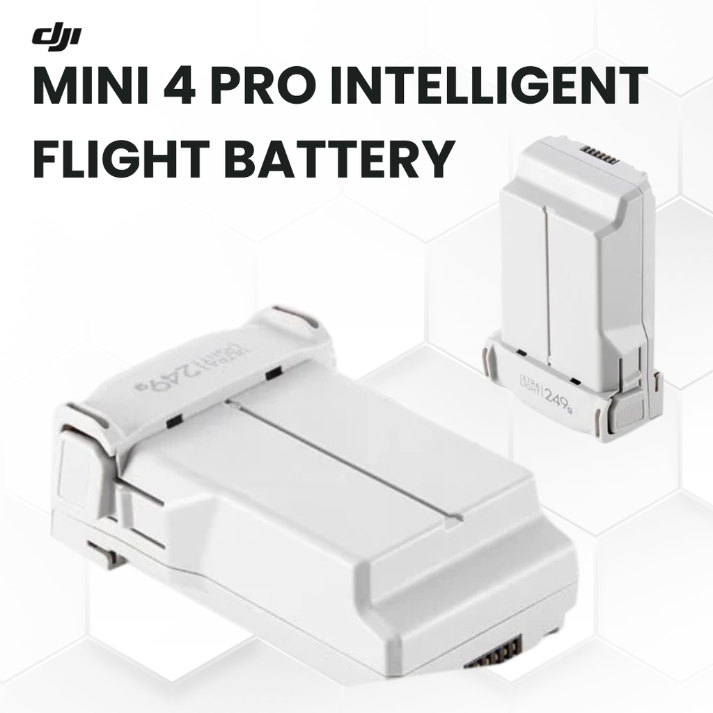 Genuine DJI Mini 4 Pro Intelligent Flight Battery - 34-Minute Extended Flight Time
