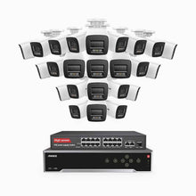 Load image into Gallery viewer, ANNKE H1200 4K 12MP 32-Channel PoE Security System with 24 Cameras NO HDD