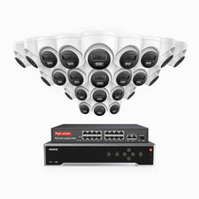 Load image into Gallery viewer, ANNKE H1200 4K 12MP 32-Channel PoE Security System with 24 Cameras NO HDD