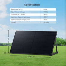Load image into Gallery viewer, 415W Bifacial PERC Solar Panel  | SGP-415-BBS (31 PANELS) UL61730 CEC Listed