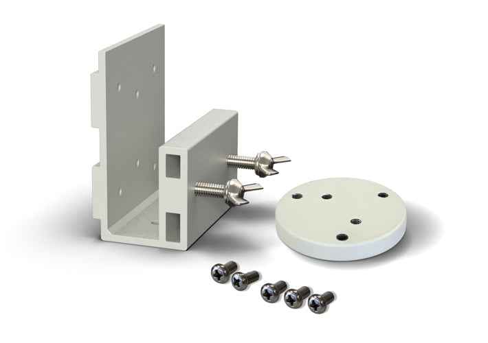 Swann Outdoor No-Drill Gutter Fence Mount for Wire-Free Security Cameras & Solar Panels