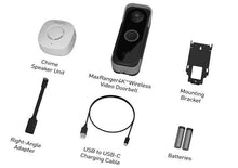 Load image into Gallery viewer, Swann MaxRanger4K Long Range 4K Wireless Video Doorbell with True Detect+ AI