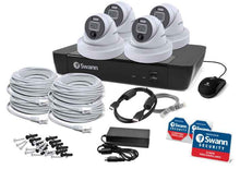 Load image into Gallery viewer, Swann 8-Channel 12MP Professional NVR Security System with 4 Dome Cameras