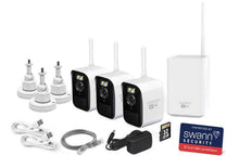 Load image into Gallery viewer, Swann MaxRanger4K Mini Long-Range Wireless 4K Security System with 3 Cameras