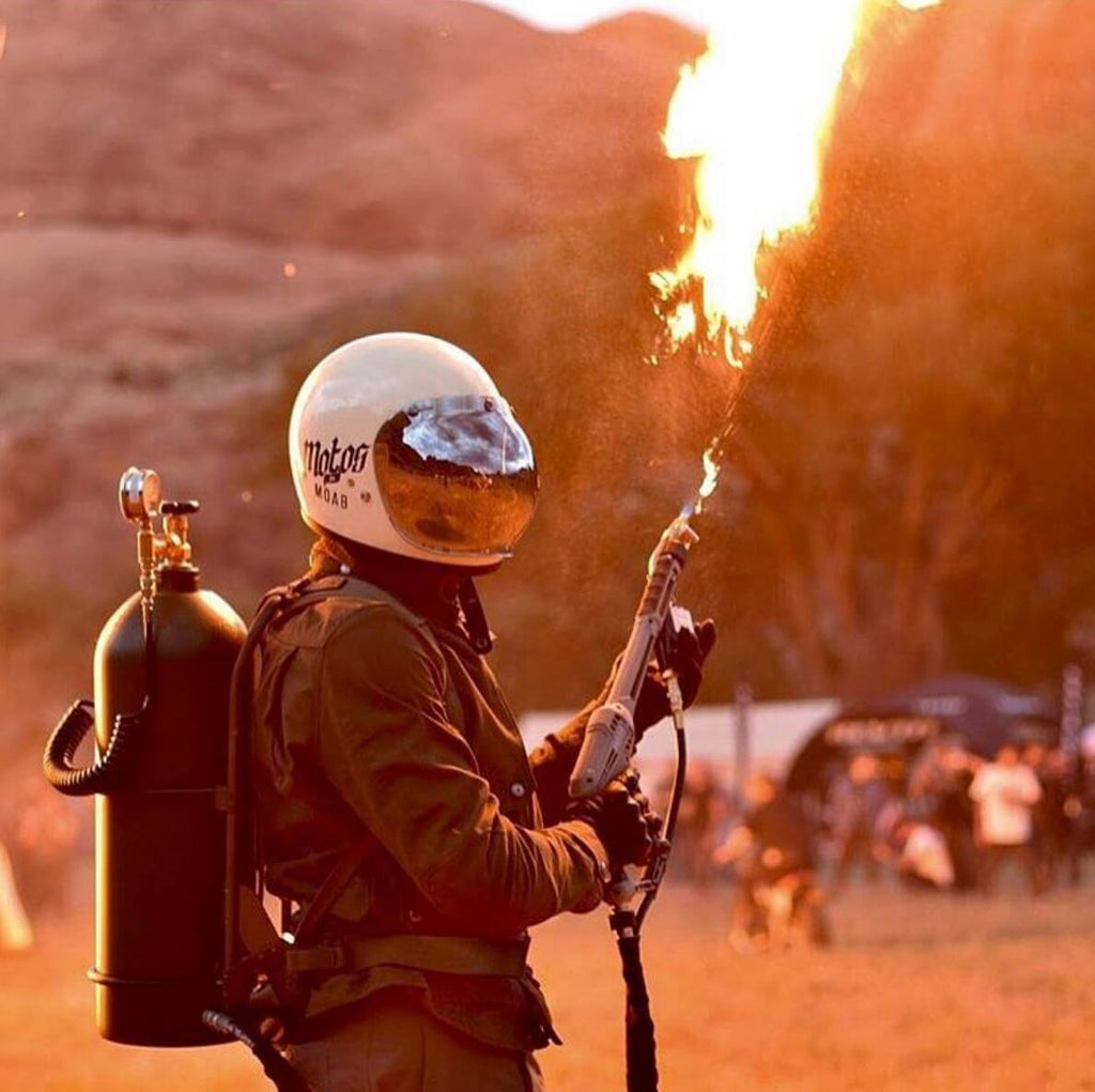 X15 High-Performance Backpack Flamethrower for Land Clearing & Pest Control