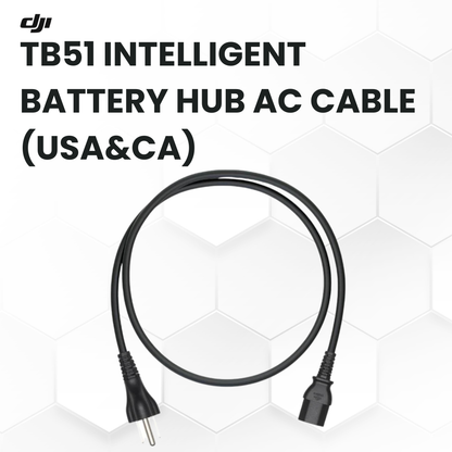 Genuine DJI TB51 Battery Hub Cable with AC Power for USA/CA