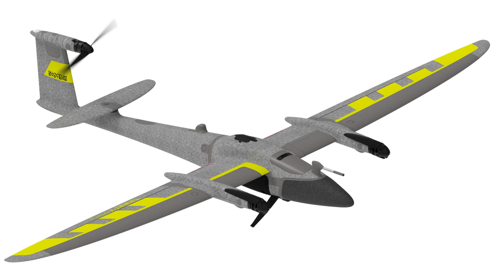 Quantum Systems Trinity Pro e-VTOL Fixed-Wing Mapping Drone for Professional Data Collection