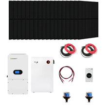 Load image into Gallery viewer, Complete Hybrid Solar Kit | Growatt SPH 10000TL Hybrid Inverter | 15kW PV Input 120/240V 10kW Output | 16.1kWh Midnite Solar Lithium Powerwall | More Than 8000 Watts of Solar PV