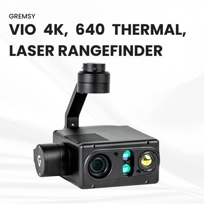 Gremsy VIO 4K, 640 Thermal, Laser Rangefinder - NDAA