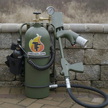Load image into Gallery viewer, XL18 High-Power Flamethrower System: 110ft Range, Napalm Ready, Lifetime Warranty