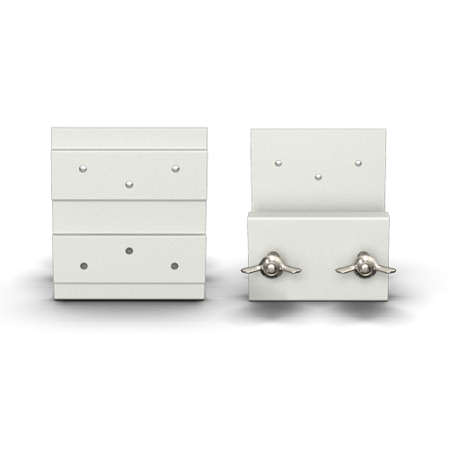 Swann Outdoor No-Drill Gutter Fence Mount for Wire-Free Security Cameras & Solar Panels