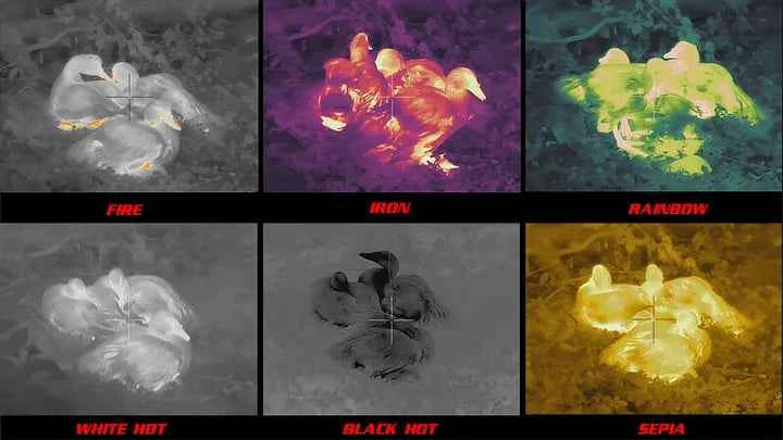 WOLF 6C Clip-On Thermal Rifle Scope: 640x512 High-Performance Night Vision