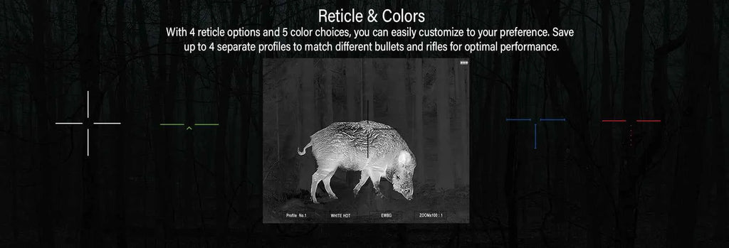 LION 6M High-Definition Thermal Imaging Rifle Scope 640x512 with 50Hz Refresh