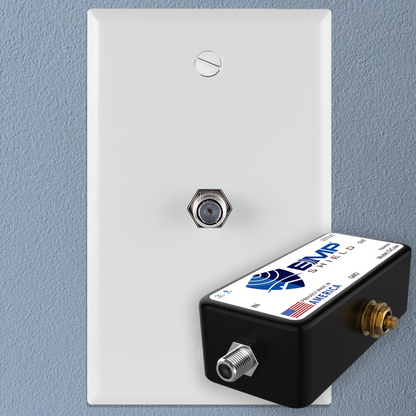 Advanced Coax EMP Shield for Internet Protection - Lightning & Surge Safeguard