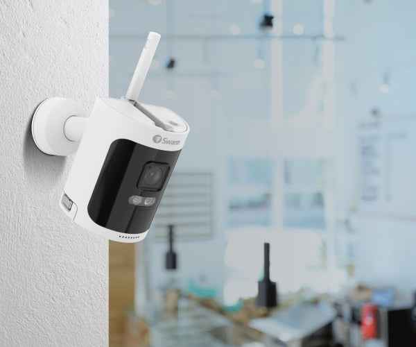 Swann AllSecure600 2K Wireless NVR Security System, 3 Wire-Free HD Cameras