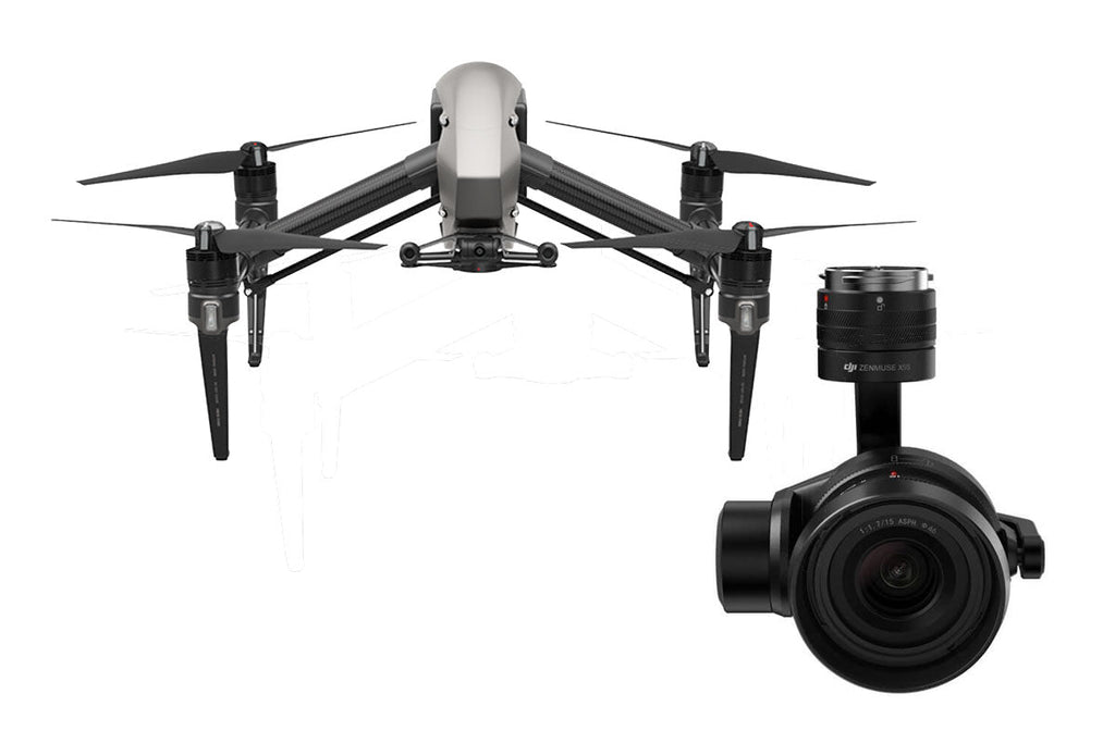 DJI Inspire 2 Professional Drone with Zenmuse X5S Camera 4.3 Miles Range