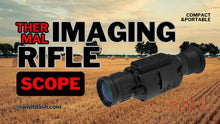 Load image into Gallery viewer, WOLF 6M HD Thermal Rifle Scope 640x512, LRF, IP67 Waterproof