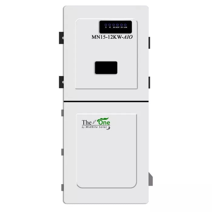 MidNite Power "TheOne" MN 15-12KW-AIO Hybrid Inverter – 15kW PV Input | 11.4kW Output | 600V VOC Input | 48V 120/240V Split Phase | All-In-One Solar Inverter