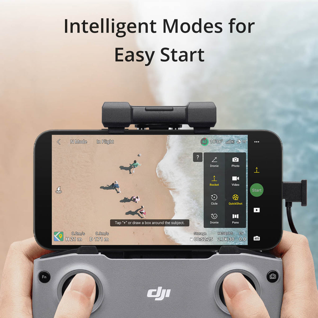 DJI Mini 2 SE Compact Camera Drone: 2.7K Video, 6.2 Miles Range, 31-Min Flight