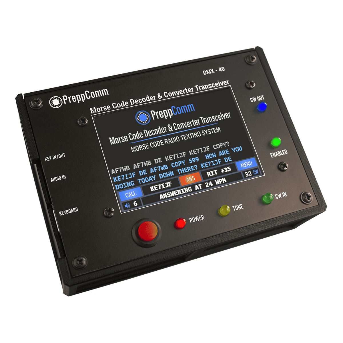 DMX-40 Morse Code Transceiver