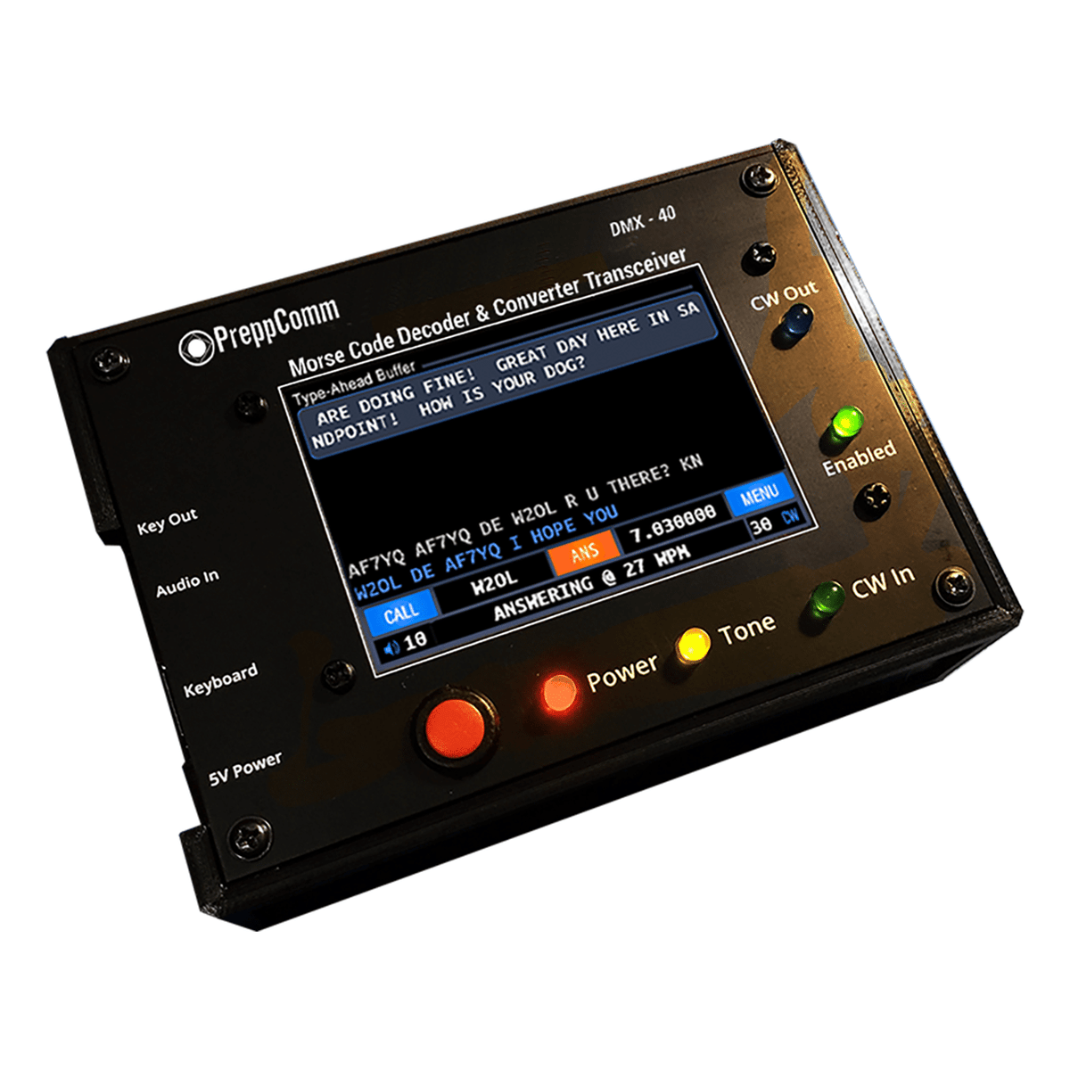 DMX-40 Morse Code Transceiver