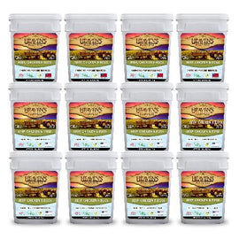 Protein Booster Bucket - 12 Pack - Emergency Survival Food Kit