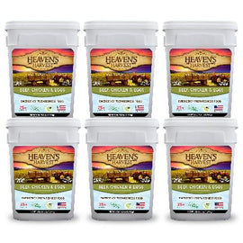 Protein Booster Bucket -  6 Pack - Emergency Survival Food Kit