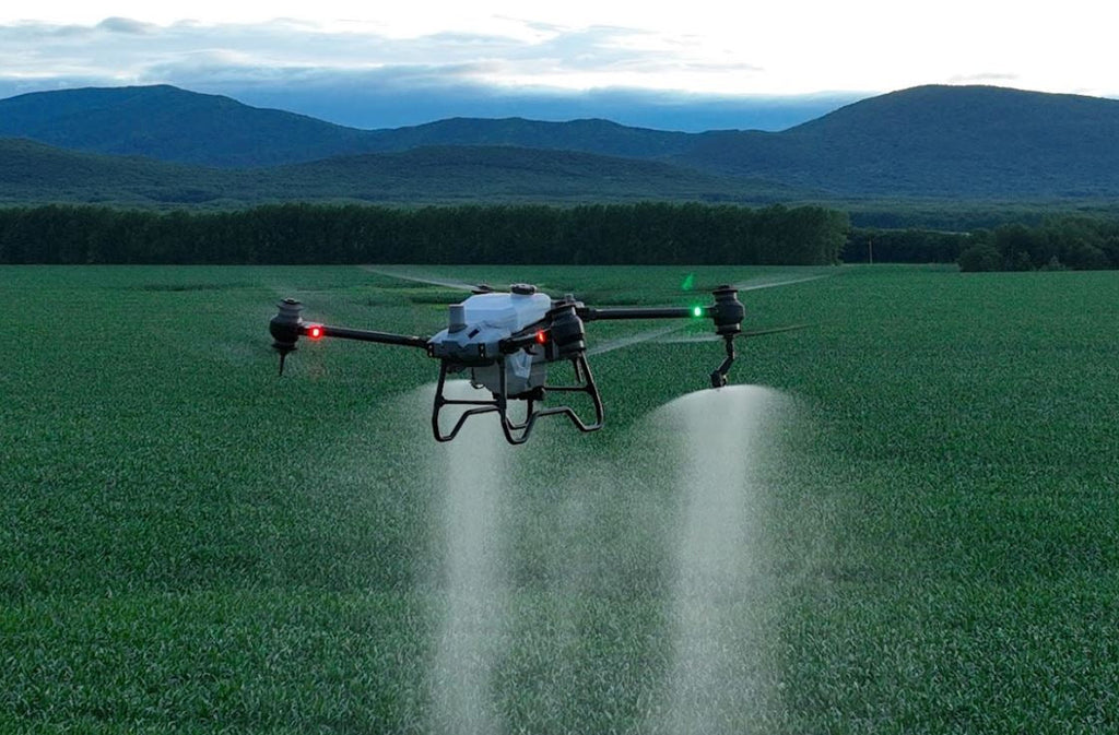 DJI AGRAS T40 Agricultural Drone: Precision Spraying Spreading, Coaxial Rotor, Ready-to-Fly Kit
