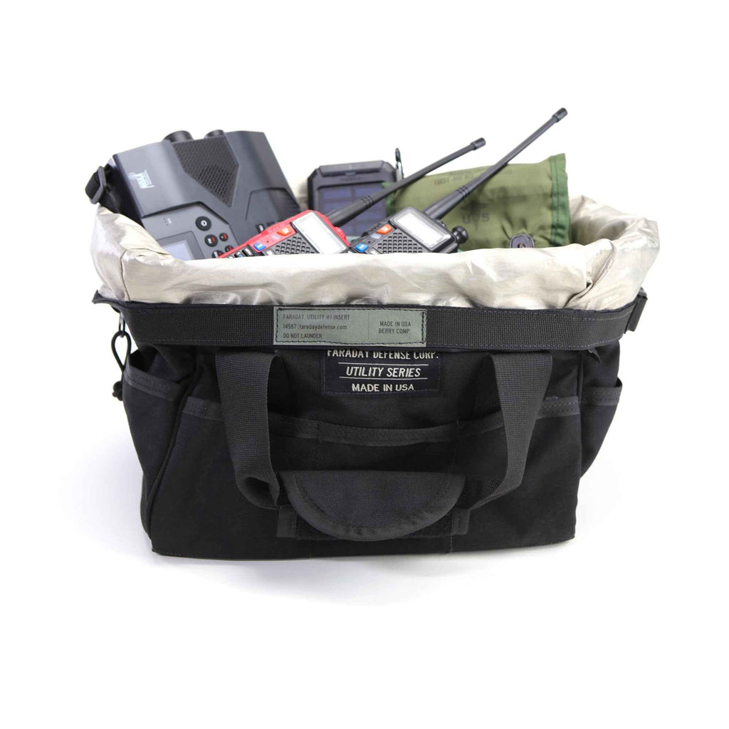 Small Berry Compliant Cordura Faraday Utility Bag for Secure Signal Blocking